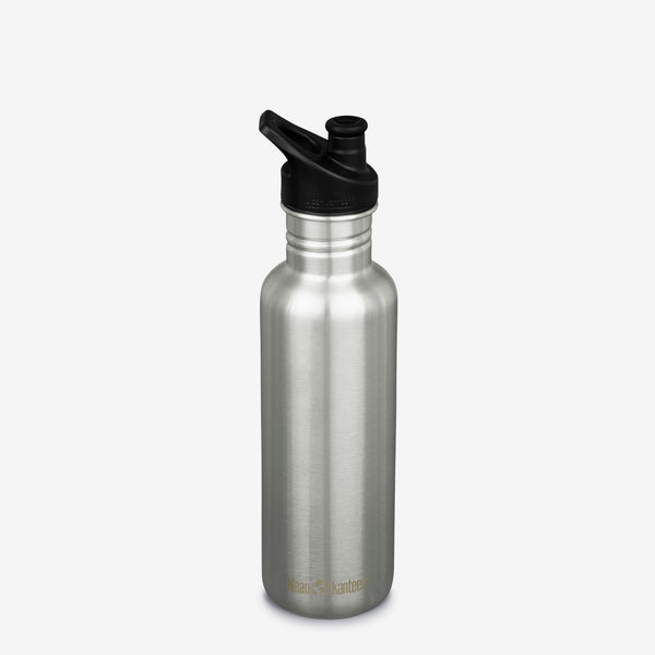 Klean Kanteen 27 oz Classic Water Bottle with Sport Cap