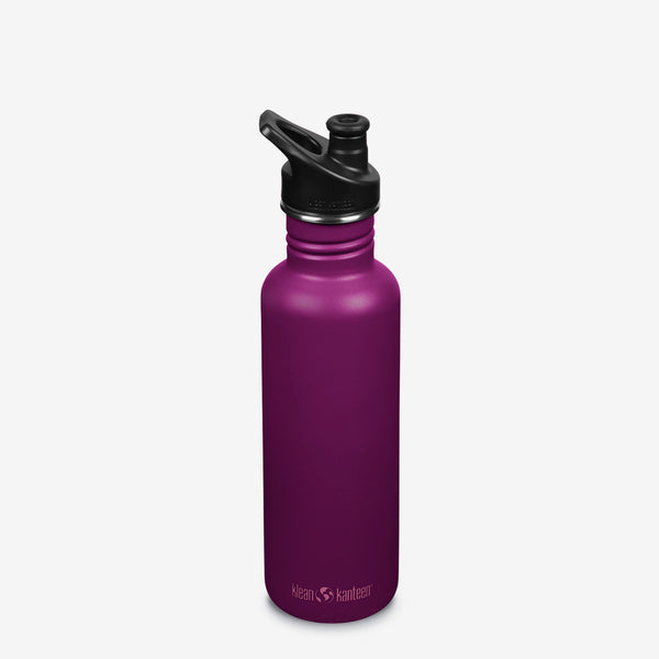 Klean Kanteen 27 oz Classic Water Bottle with Sport Cap