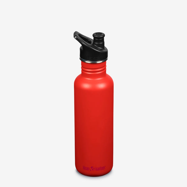 Klean Kanteen 27 oz Classic Water Bottle with Sport Cap