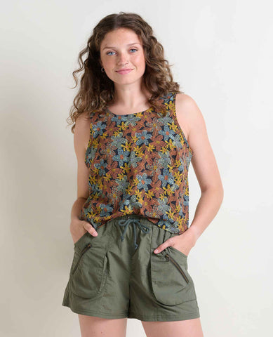 Toad & Co Sunkissed Button Back Tank